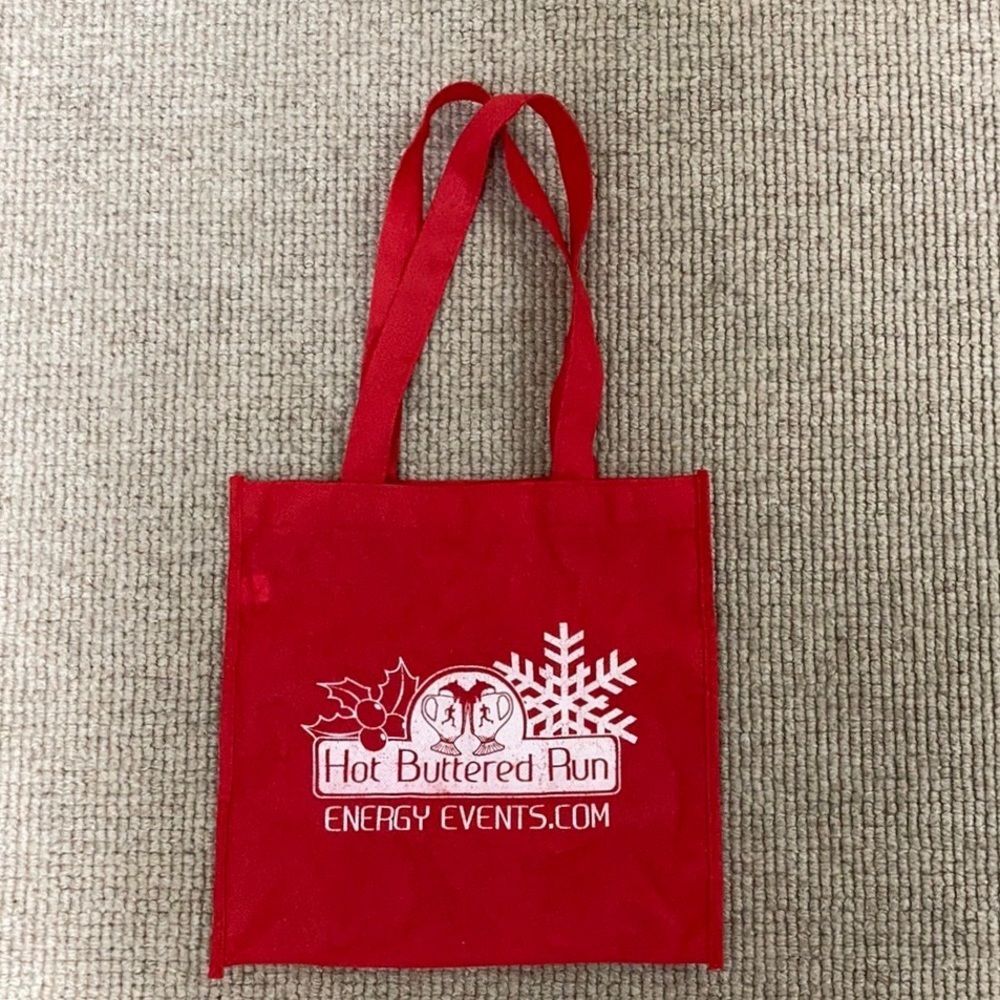 Gently Used Red Energy Events Hot Buttered Run Bag